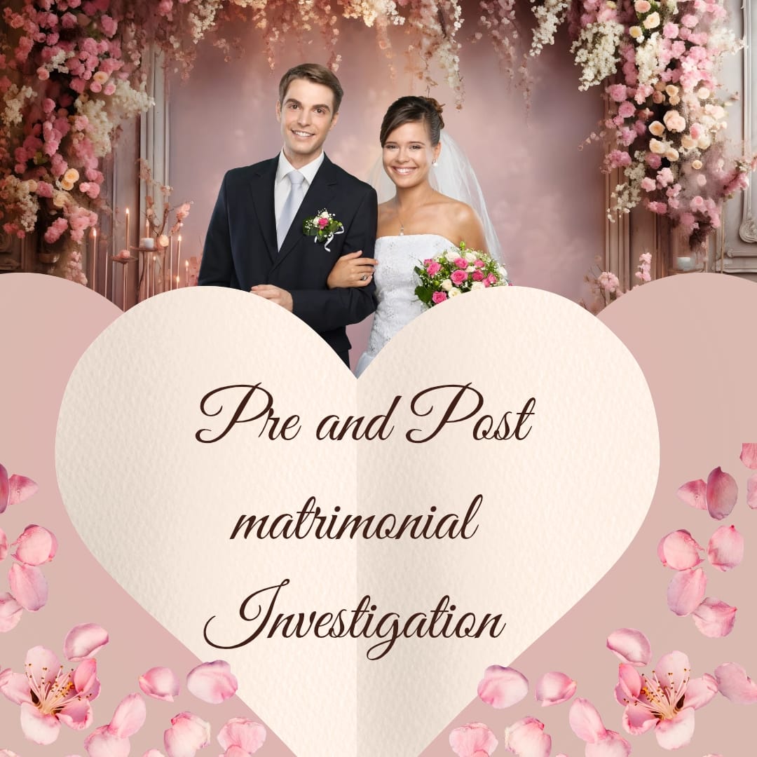 Pre Matrimonial Investigation Bangalore