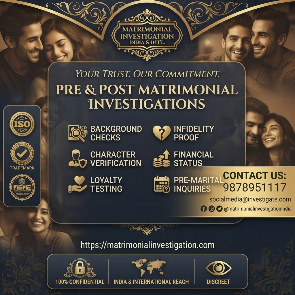 Pre matrimonial Investigation in Mumbai